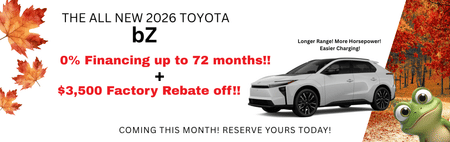 Toyota bz4x finance special
