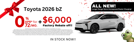 Toyota bz4x finance special