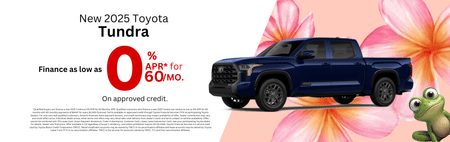 New 2025 Toyota Tundra Finance Special