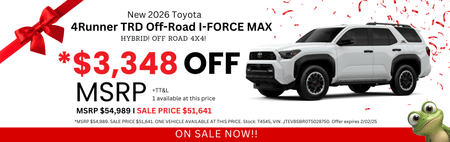 4Runner i-Force MAX Special