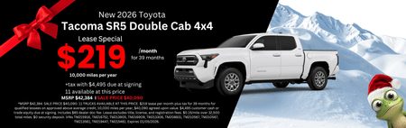 Toyota Tacoma SR5 Lease Special