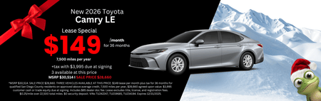 2025 CAMRY LE LEASE SPECIAL