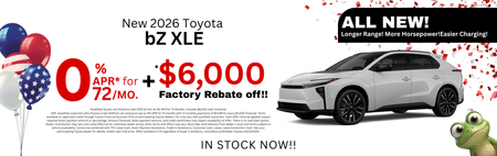 Toyota bZ finance special