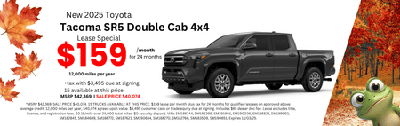 Toyota Tacoma SR5 Lease Special