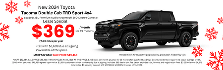 2024 Tacoma Double Cab TRD Sport