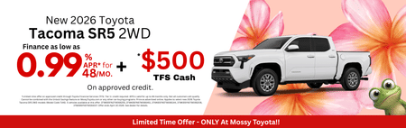 New 2026 Toyota Tacoma SR5 Finance Special
