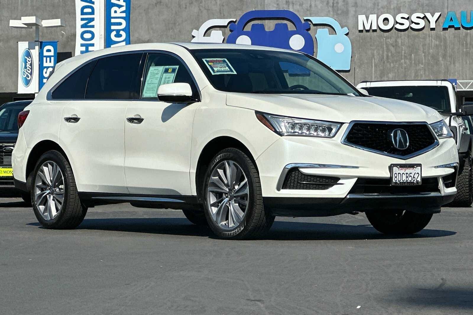 Used 2018 Acura MDX Technology Package with VIN 5J8YD3H5XJL007614 for sale in San Diego, CA