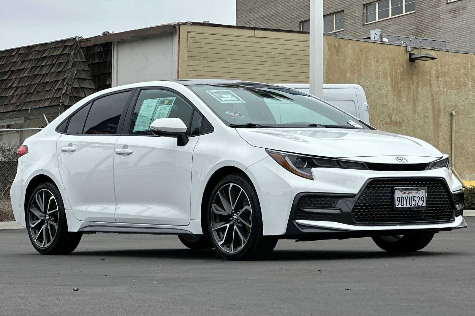 Used 2022 Toyota Corolla SE with VIN 5YFP4MCE3NP137027 for sale in San Diego, CA