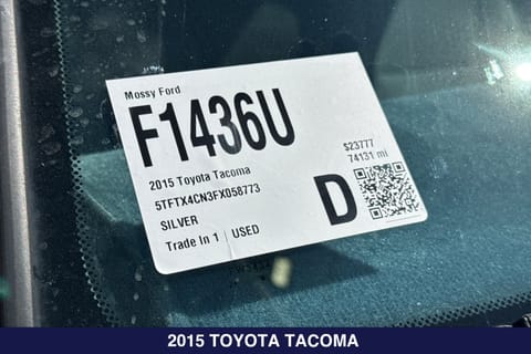 2015 Toyota Tacoma Base