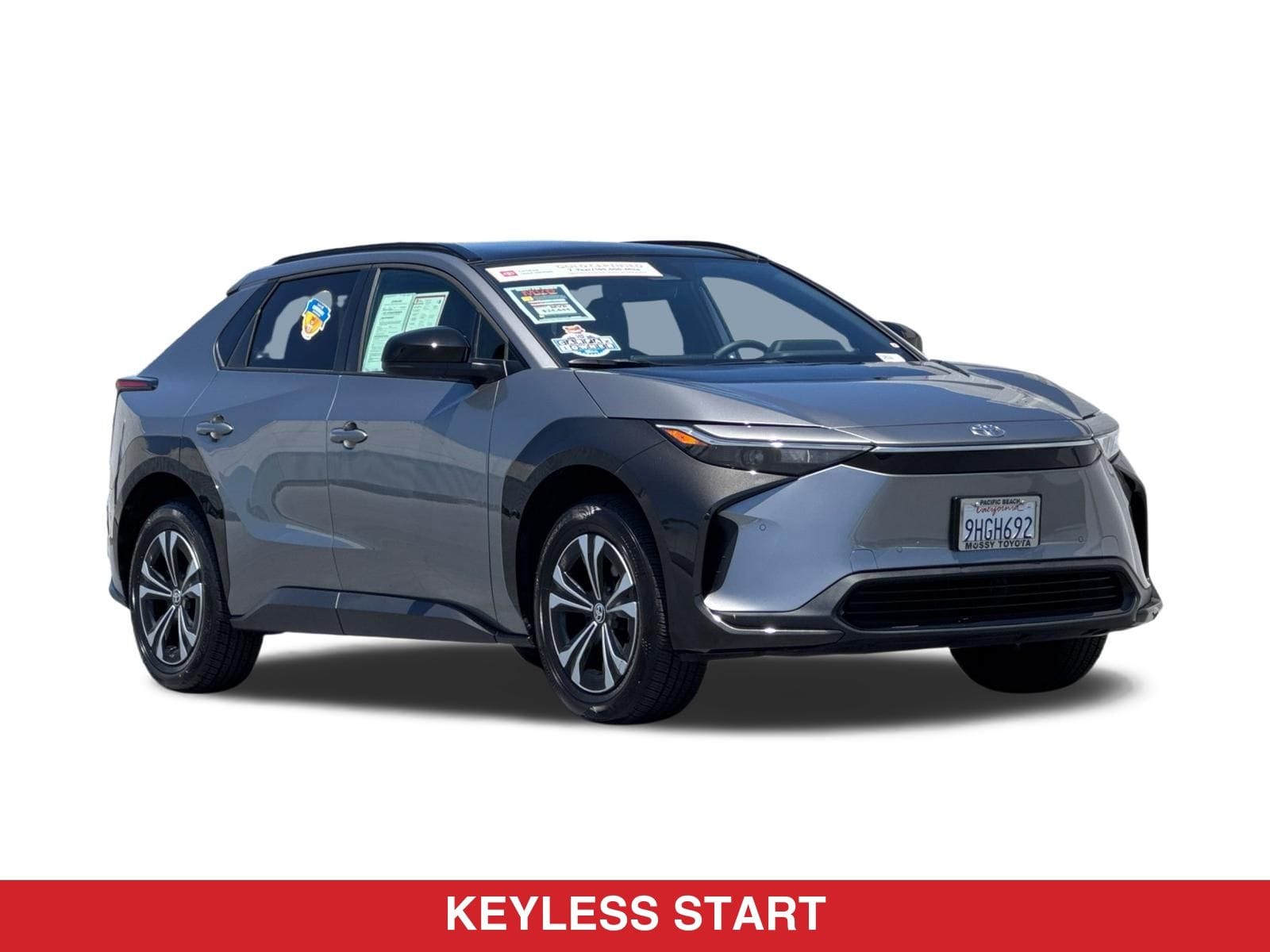 Used 2023 Toyota bZ4X XLE with VIN JTMAAAAA6PA014424 for sale in San Diego, CA