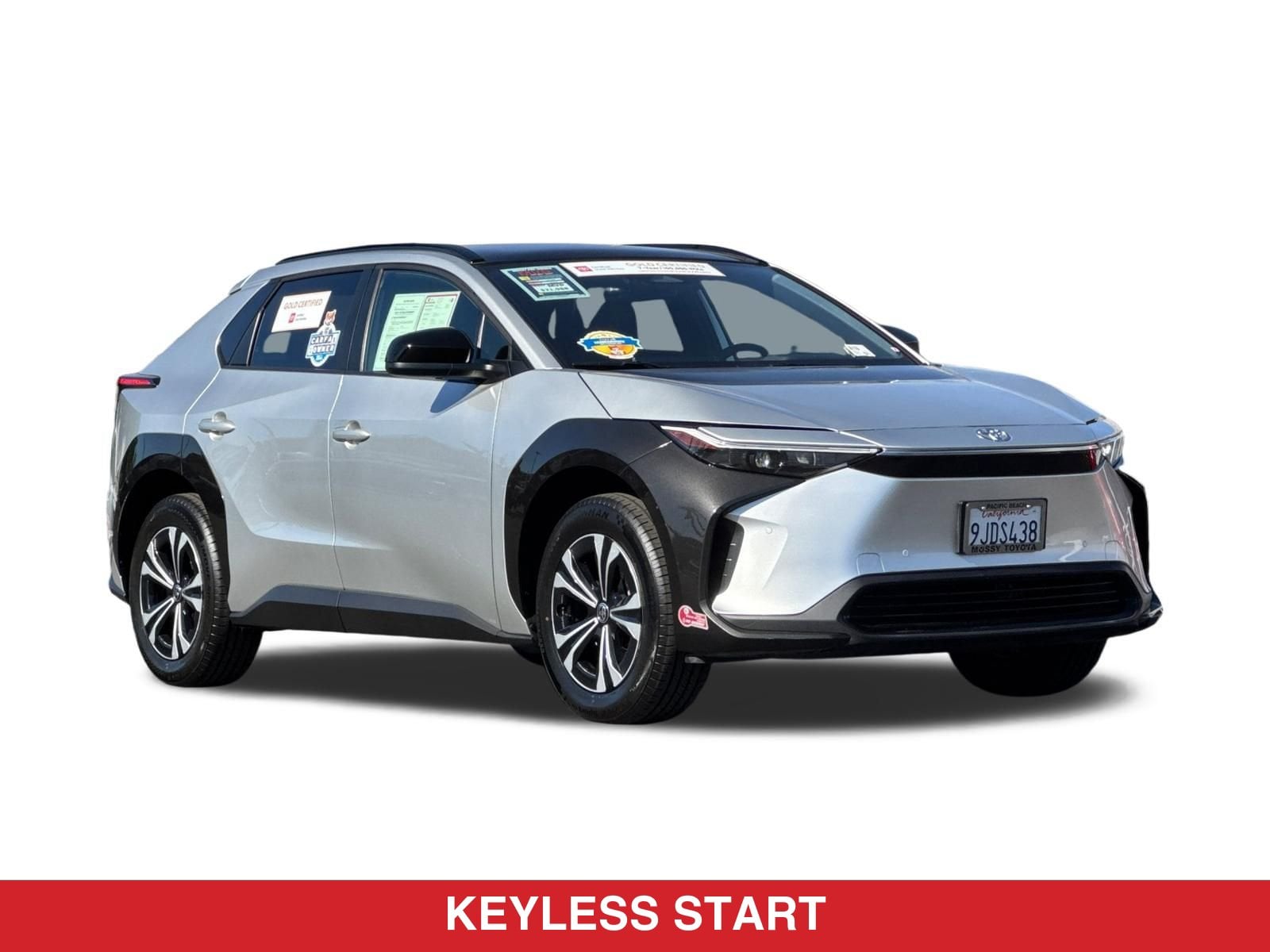Used 2023 Toyota bZ4X XLE with VIN JTMAAAAA3PA021105 for sale in San Diego, CA