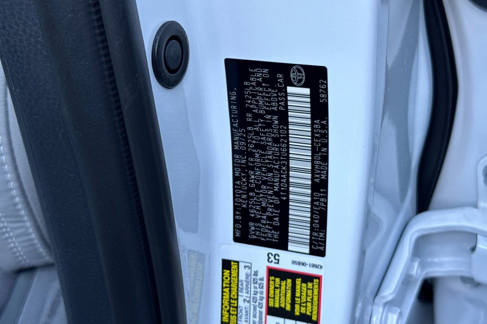 2026 Toyota Camry SE - Photo 26