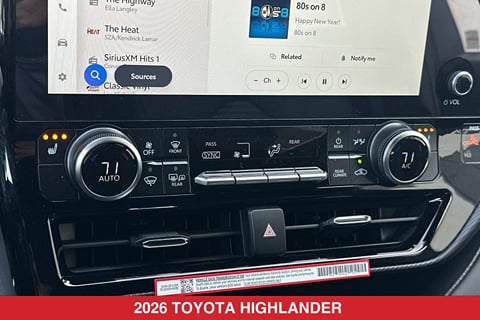 2026 Toyota Highlander XSE