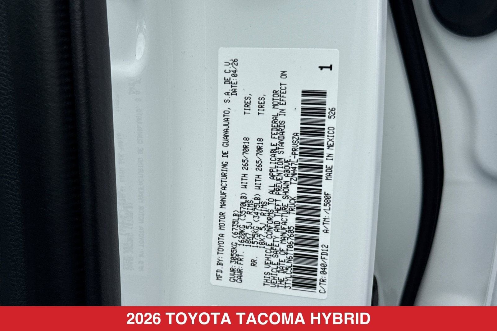 2026 Toyota Tacoma TRD Off Road - Photo 33