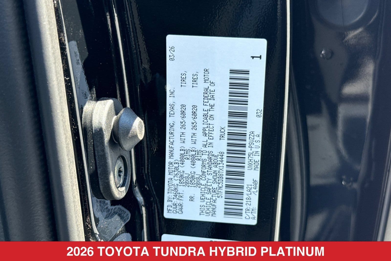 2026 Toyota Tundra Platinum - Photo 27