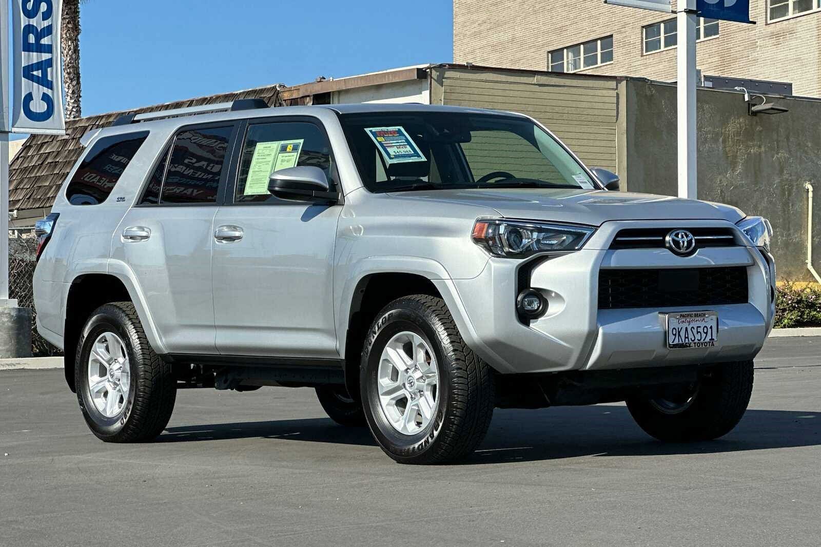 Used 2024 Toyota 4Runner SR5 with VIN JTEMU5JR9R6221487 for sale in San Diego, CA