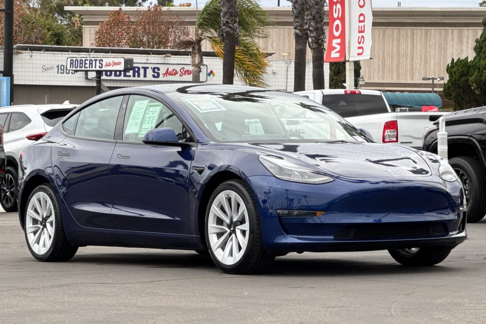 Used 2023 Tesla Model 3 Base with VIN 5YJ3E1EA1PF462455 for sale in San Diego, CA