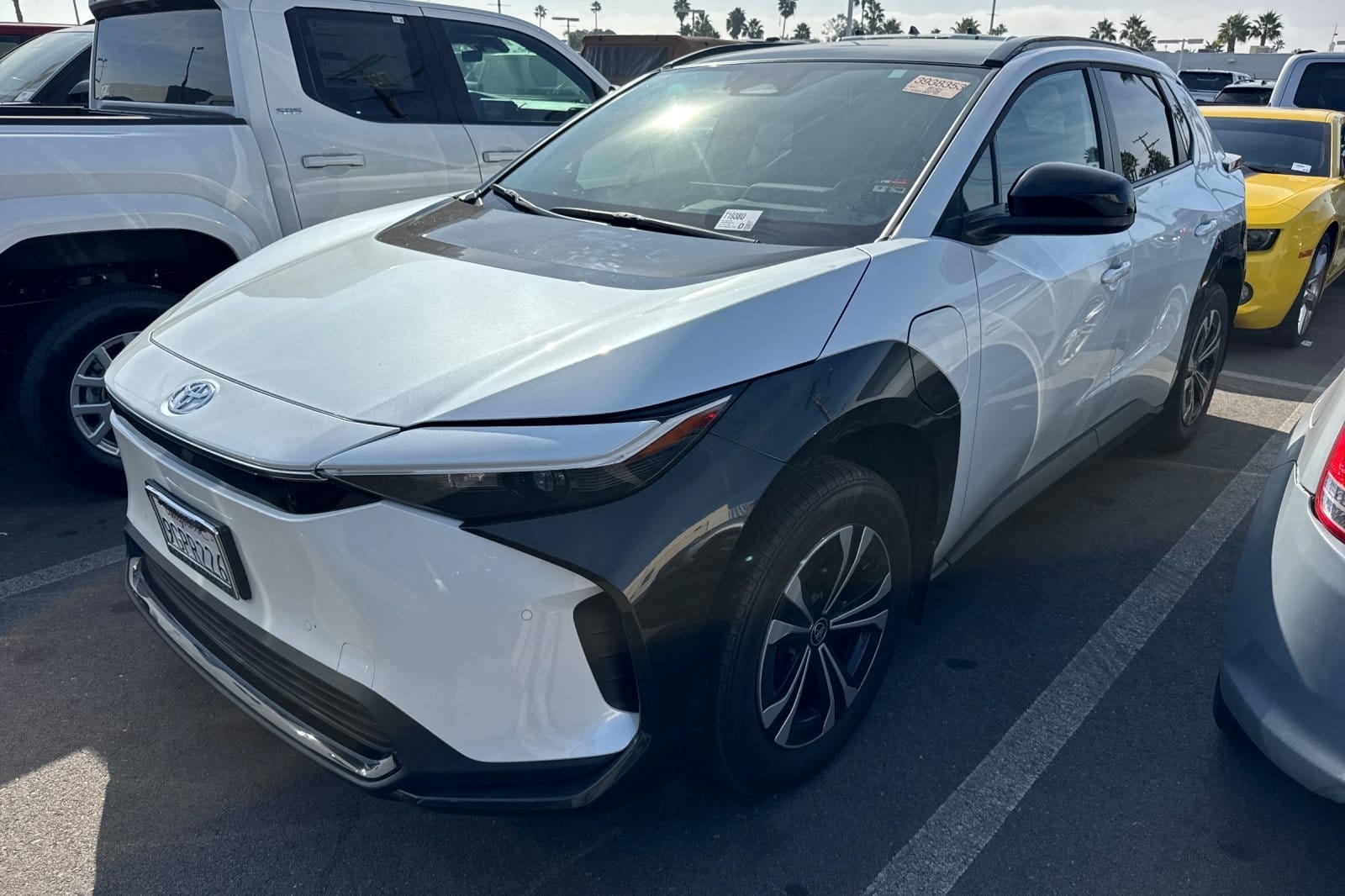 Used 2023 Toyota bZ4X XLE with VIN JTMAAAAAXPA012305 for sale in San Diego, CA