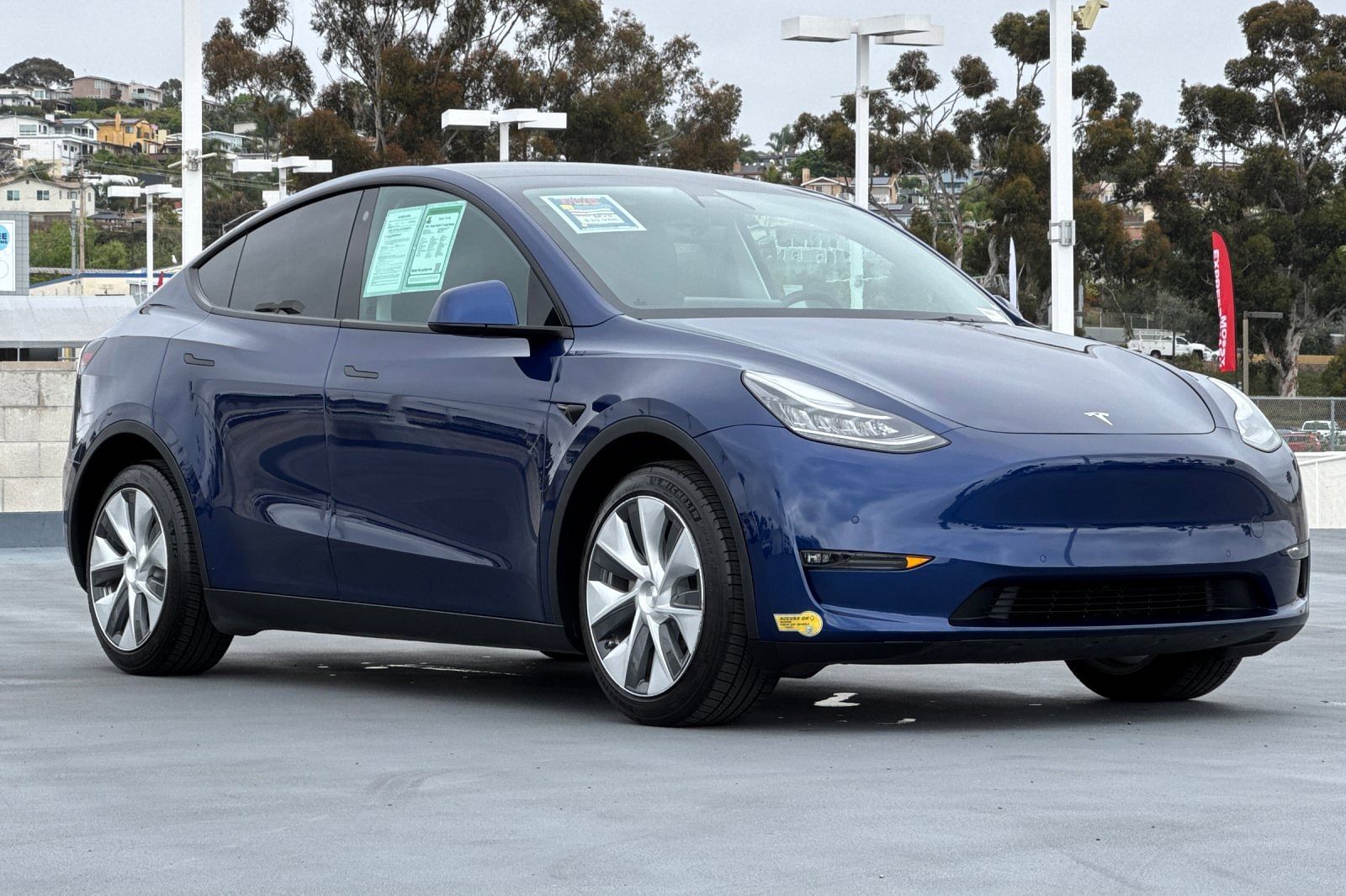 Used 2021 Tesla Model Y Long Range with VIN 5YJYGDEE0MF296350 for sale in San Diego, CA