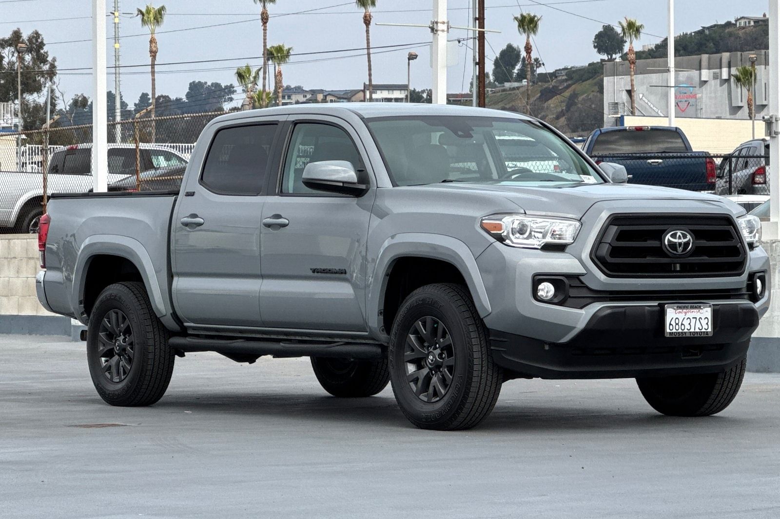 Used 2021 Toyota Tacoma SR5 with VIN 3TMAZ5CN1MM149602 for sale in San Diego, CA