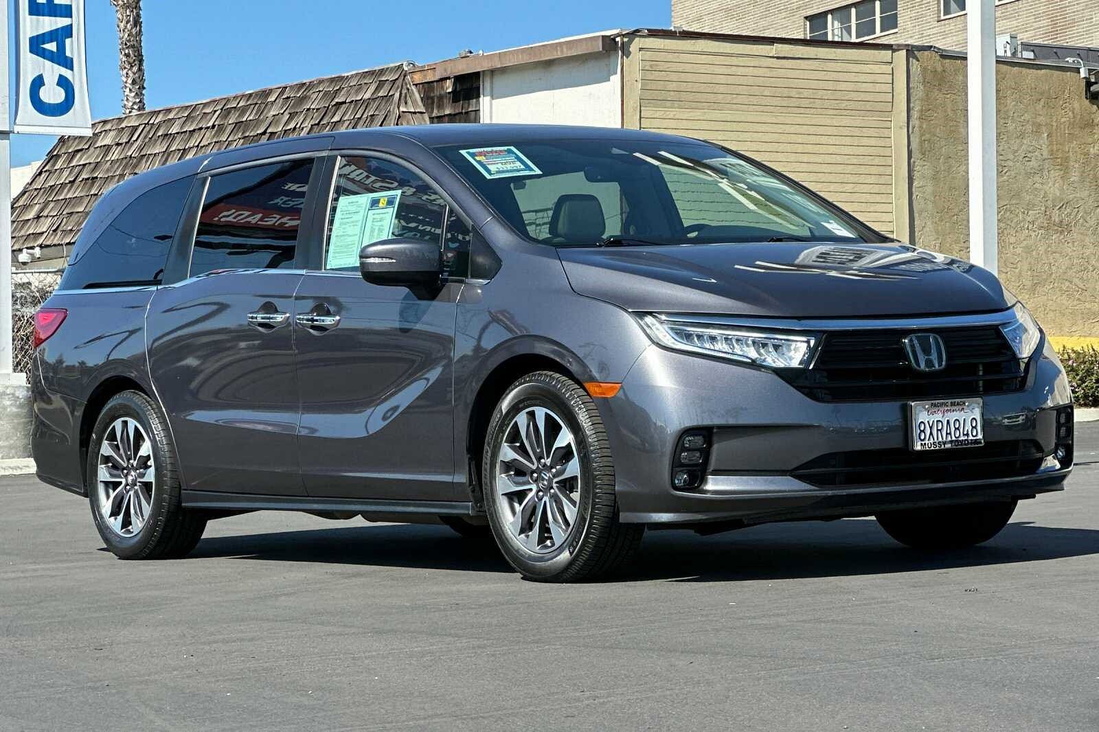 Used 2022 Honda Odyssey EX-L with VIN 5FNRL6H78NB034067 for sale in San Diego, CA