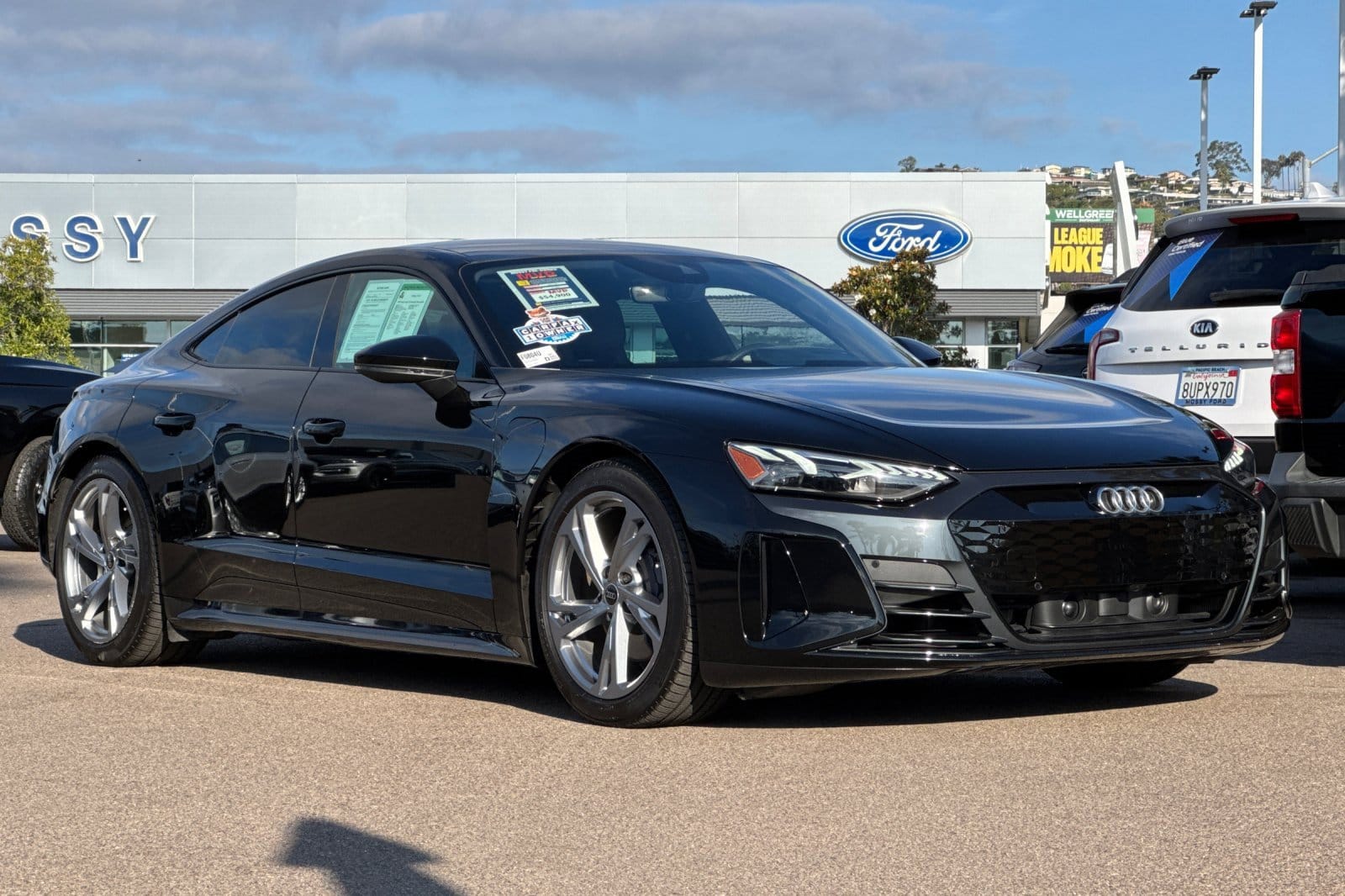 Used 2023 Audi e-tron GT Premium Plus with VIN WAUFJBFW2P7007917 for sale in San Diego, CA