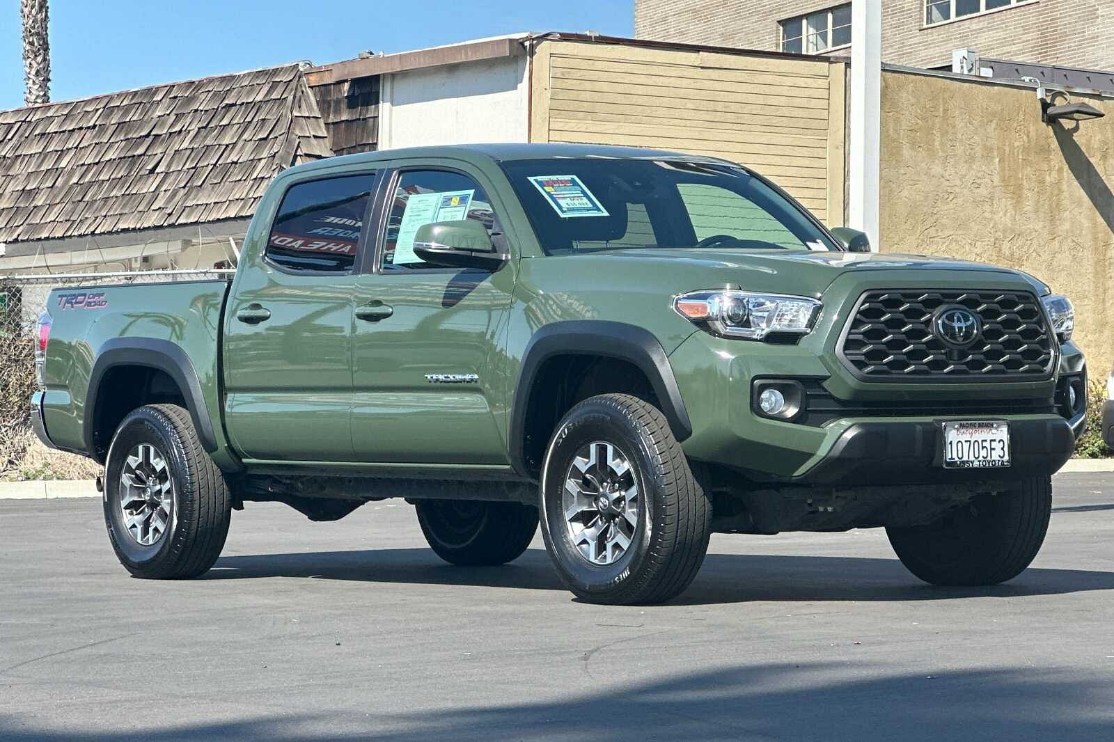 Used 2022 Toyota Tacoma TRD Off Road with VIN 3TMAZ5CN4NM170557 for sale in San Diego, CA