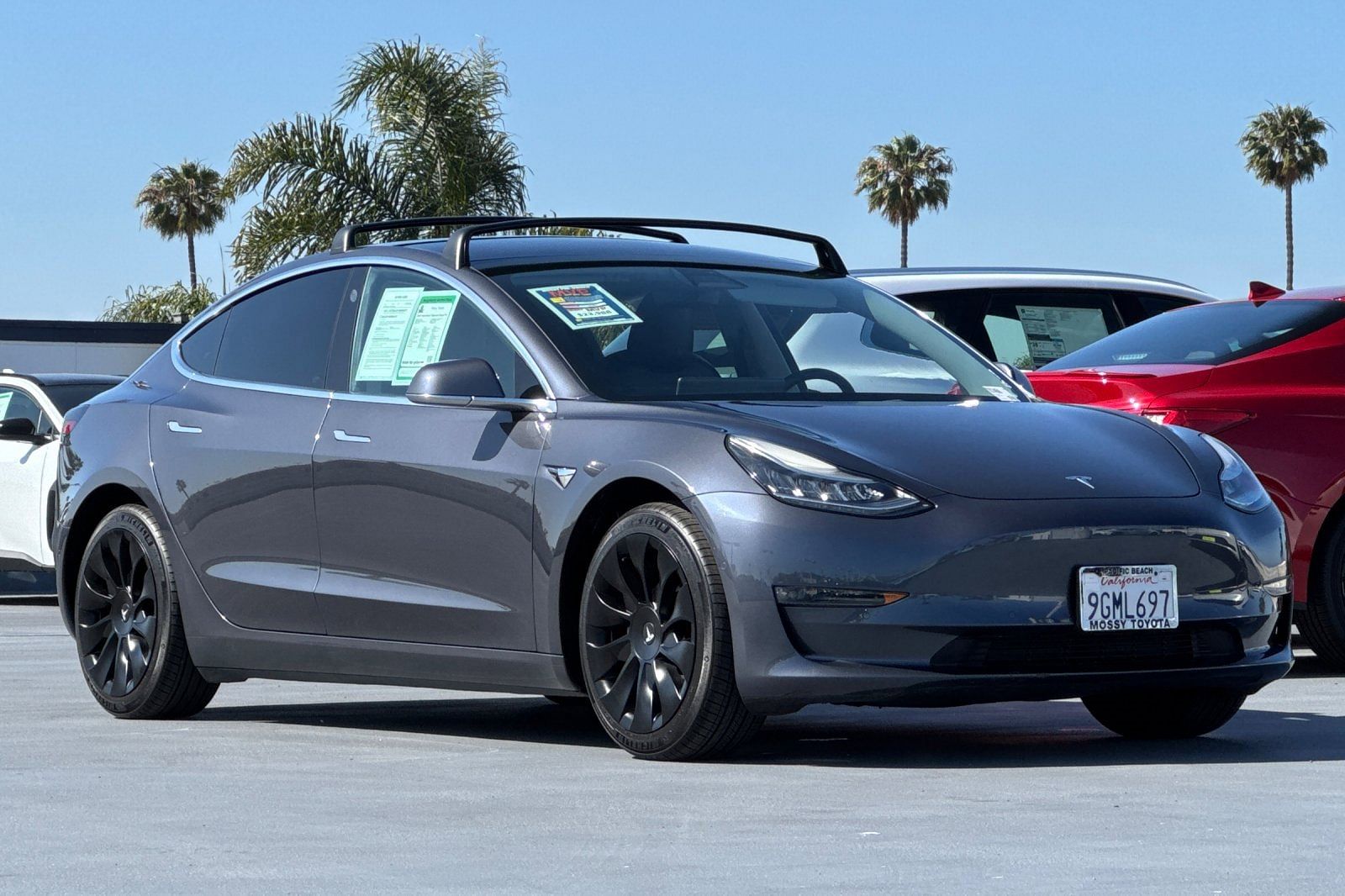 Used 2019 Tesla Model 3 Base with VIN 5YJ3E1EA0KF424708 for sale in San Diego, CA