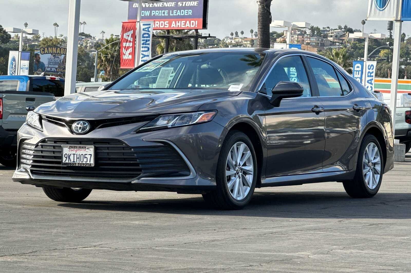 Used 2024 Toyota Camry LE with VIN 4T1C11AK5RU220347 for sale in San Diego, CA