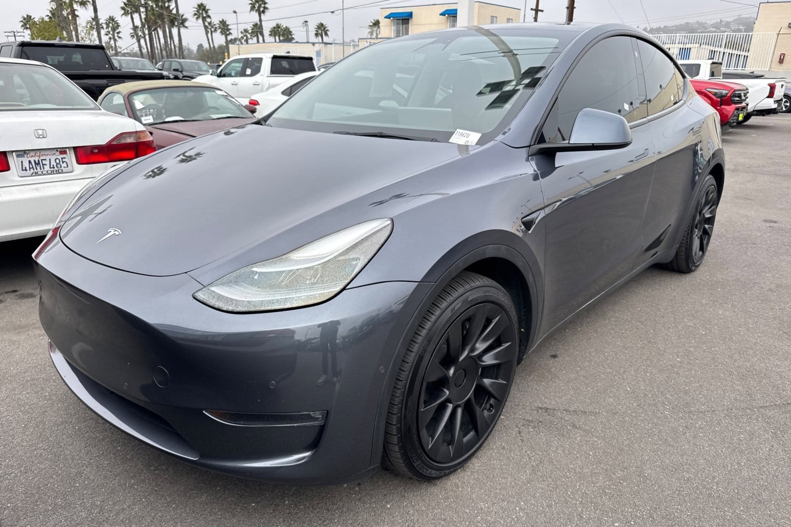 Used 2022 Tesla Model Y Long Range with VIN 7SAYGAEE5NF545275 for sale in Kansas City