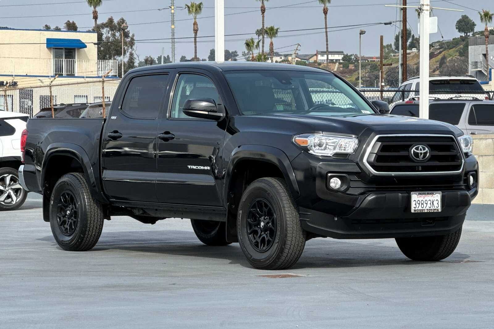 Used 2022 Toyota Tacoma SR5 with VIN 3TMAZ5CN8NM173090 for sale in San Diego, CA