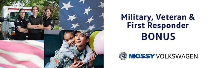 Military, Veteran & First Responder BONUS