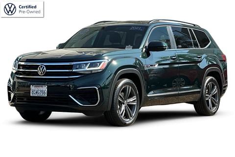 1 image of 2021 Volkswagen Atlas 3.6L V6 SE w/Technology R-Line