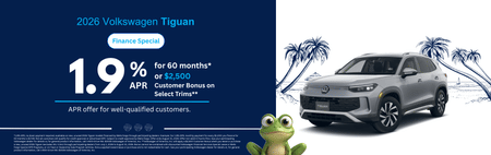 Especial de Finanzas de 2026 VW Tiguan