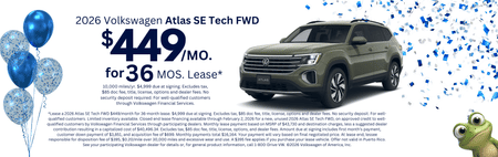 Lease Special - VW Atlas