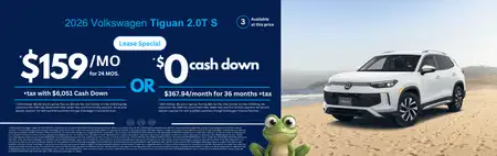 Lease 2026 VW Tiguan SE $159