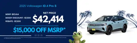 New 2025 VW ID.4 PRO S Purchase Offer $15,000 OFF MSRP