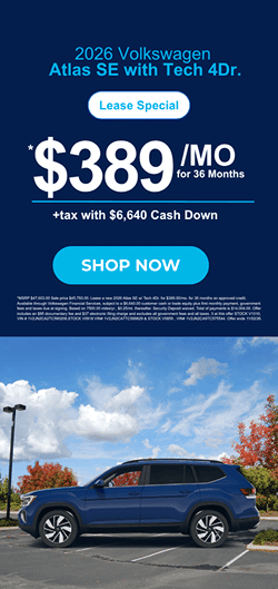 Lease 2026 VW Atlas SE w/Tech $389