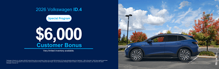 New 2026 VW ID.4 Purchase Offer