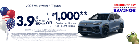 Especial de financiamiento de Tiguan