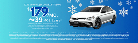 Lease Special 2025 Volkswagen Jetta 1.5T Sport