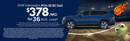 Lease 2026 VW Atlas SE Tech $378