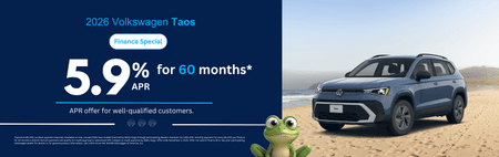 New 2026 VW Taos Finance Special
