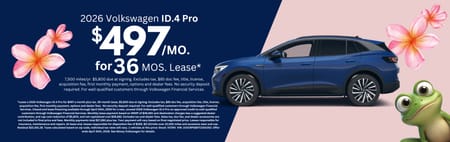 Lease 2026 VW ID.4 Pro $497