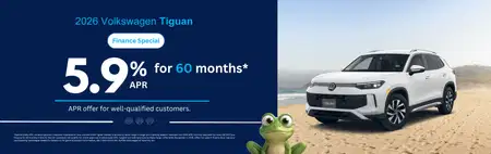 New 2026 VW Tiguan Finance Special 5.90% APR Special
