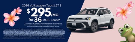 Lease VW Taos 1.5T S $295