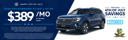 Especial 2026 VW Atlas SE $389