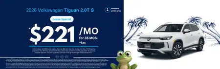 Lease 2026 VW Tiguan 2.0T S $221