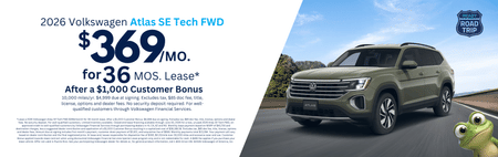 Lease 2026 VW Atlas SE Tech $369