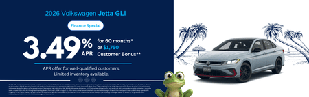 New 2026 VW Jetta GLI Finance Special